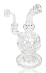 10" GEAR Swiss Globe Concentrate Bubbler Three Quarter Left