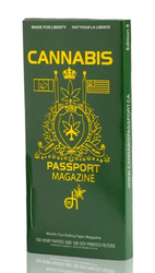 Cannabis Passport Magazine King Size Rolling Papers With Tips