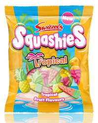 Swizzels Squashies Tropical from United Kingdom