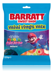 Barratt Super Mario Galaxy Mini Rings Mix From the United Kingdom