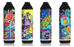 Cookies 510 box mod batteries with 4 colourful assorted cartoon graphic designs