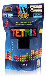 Front package of Tetris Gummies