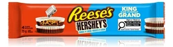 One package of Reese's Hershey's Cookies 'n' Creme King Size Front