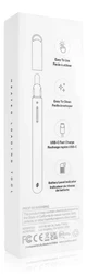 Puffco Hot Knife Glacier retail box back showing USB-C fast charging and battery level indicator