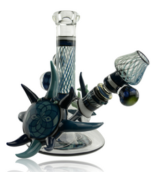 Jared Toner Glass Disc Flip Retti Fully Worked Mini Tube Quarter Right Jared Toner Glass Disc Flip Retti Fully Worked Mini Tube Quarter Right