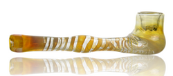 4" Glass Alchemy Stinger Hand Pipe Side Profile 4" Glass Alchemy Stinger Hand Pipe Side Profile