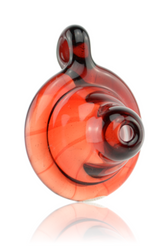 Pacini Glass Red Elvis Condom Carb Cap Pendant Quarter Right Pacini Glass Red Elvis Condom Carb Cap Pendant Quarter Right