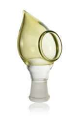 14mm Luda Glass UV Side Load 45° Dome Quarter Right 14mm Luda Glass UV Side Load 45° Dome Quarter Right