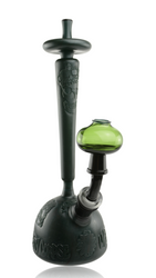 Marble Slinger & JAG Black Sandcarved Mayan Mini Rig Quarter Right