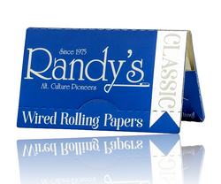 Package of Randy's Classic 1 1/4 Wired Rolling Papers Package of Randy's Classic 1 1/4 Wired Rolling Papers