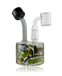 Ski Mask & Slumgold Croptop Collab Rig Quarter Right With Banger Ski Mask & Slumgold Croptop Collab Rig Quarter Right With Banger