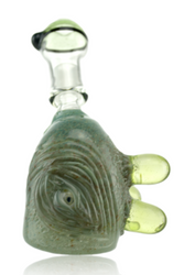 Ghost Cat Glass 14mm Monster Hammer Rig Front With Dome
