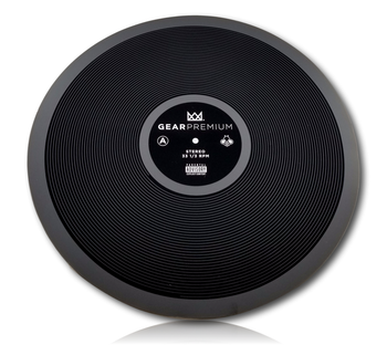 11" Gear Premium 'Record' Style, Silicone Dab Mat. 11" Gear Premium 'Record' Style, Silicone Dab Mat.