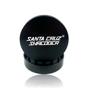 2.75" SANTA CRUZ LARGE BLACK SHREDDER - 2PC GRINDER
