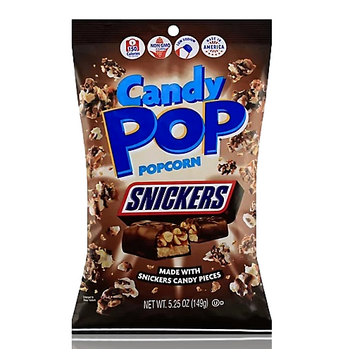CANDY POP SNICKERS POPCORN