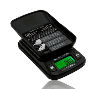 Truweigh Gauge Digital Mini Scale - 100g x 0.01g - Black Pocket Scale