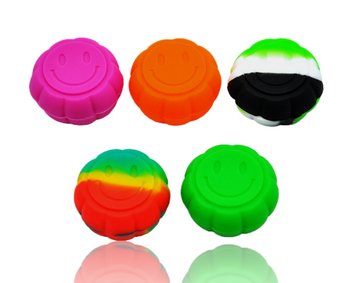 SILICONE 6ML SMILEY CONTAINER