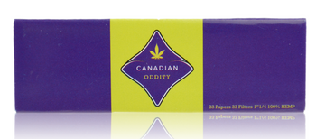 CANADIAN ODDITY LUXURY 1 1/4 PAPERS WITH TIPS