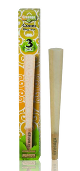 GreenGo King Size Cones - 3 Pack of Pre-rolled Cones | Next Level