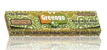  Gold Cigarette Rolling Papers, King Size 1 Sheet Per Pack, Shine Papers, Luxury Gift, Clean Burning