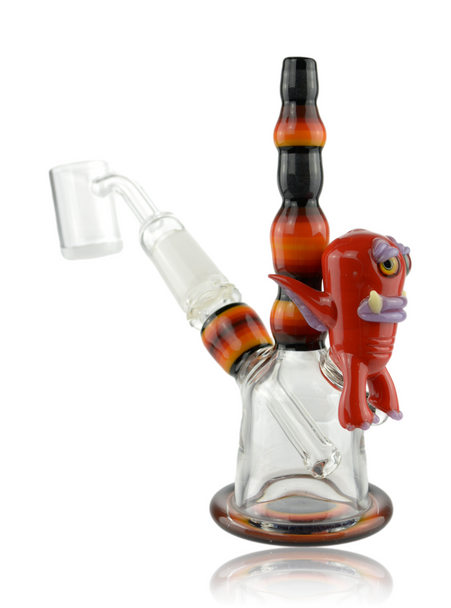 Doug Zolbert Encalmo Mini Tube With Joe Peters Alien Creature Back Left with Banger