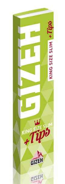 GIZEH SLIM KING EXTRA FINE WITH TIPS