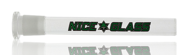 5" Nice Glass 14mm/19mm Open Ended Downstem