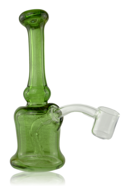 Walt C Glass 10mm Fume Tech Rig Quarter Right