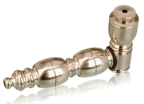 DOUBLE CHAMBER PIPE - NICKEL