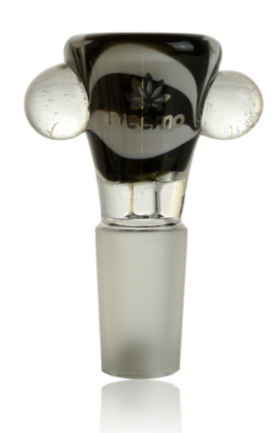 Preemo Glass 14mm Black/White Worked Bowl