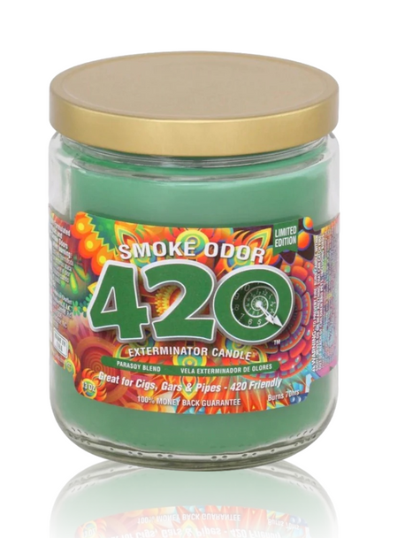 13oz 420 Candle By Smoke Odor Exterminator.