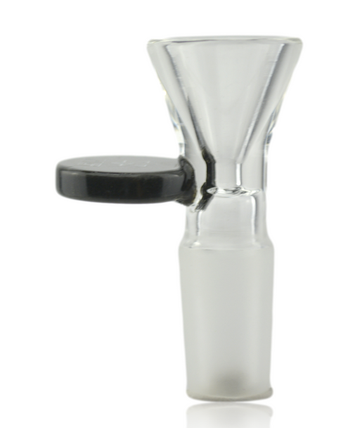 Nice Glass Black 14mm Cone Bowl