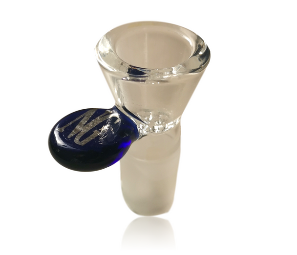 Nice Glass Blue 18mm Honeycomb Bowl