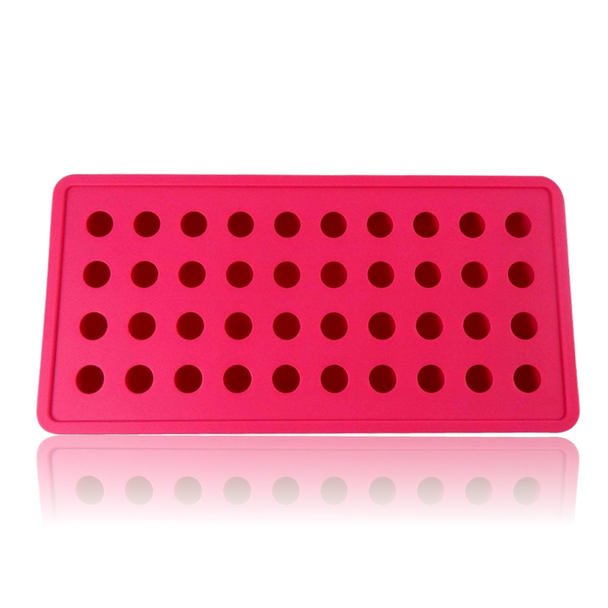 DOPE MOLDS 40 X ICE BALL SILICONE MOLD - PINK