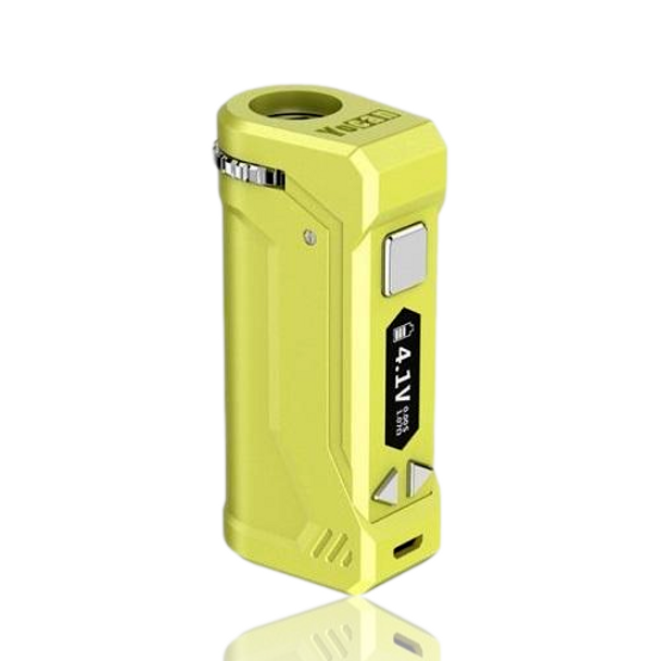 Apple Green Yocan Uni Pro Mod Box. 510 Cartridge Battery.