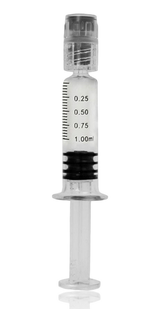 Glass Luer Lock Syringe 1ml