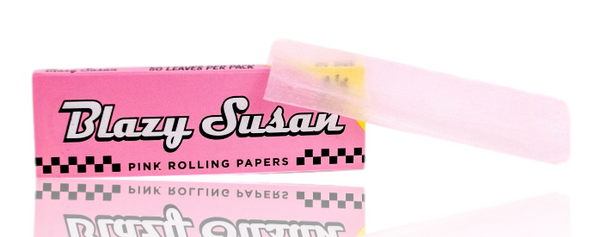 BLAZY SUSAN PINK 1-1/4 ROLLING PAPERS