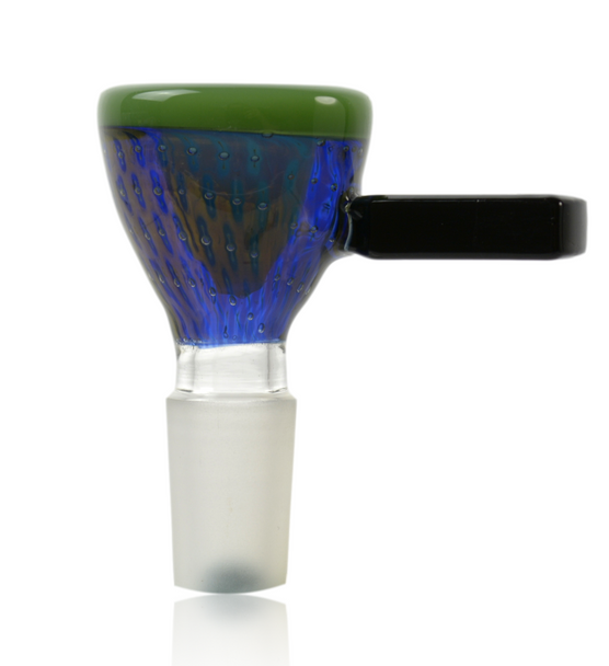 Preemo Glass 14mm Jade Green Double Wall Fumed Bowl