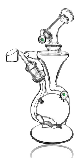 9.5" PULSAR OPAL MARBLE RECYCLER