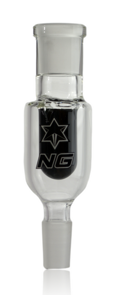 Black Nice Glass 14mm Dry Ash Catcher