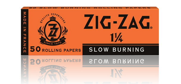 Zig-Zag Orange Rolling Papers - 1¼