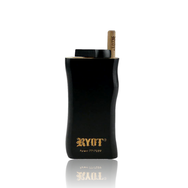 Large RYOT Black Wood Dugout With Matching Bat