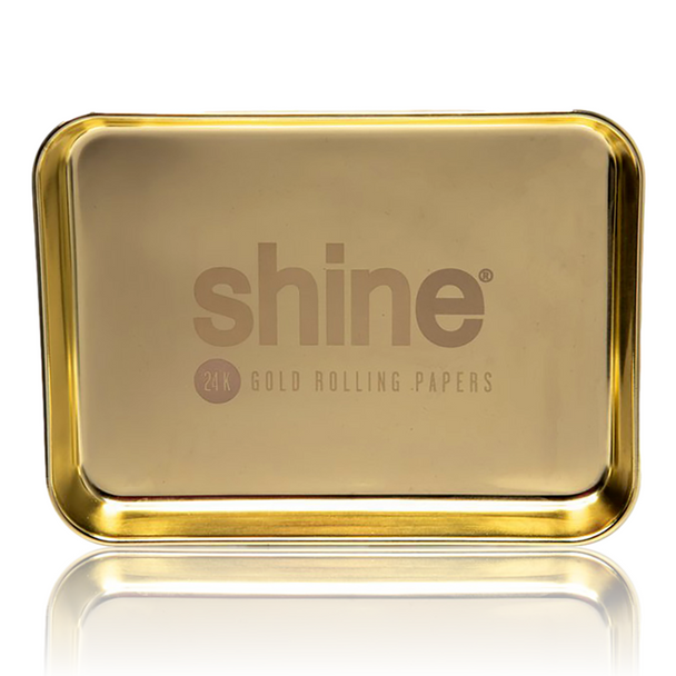 SHINE GOLD ROLLING TRAY