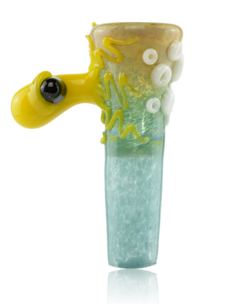 14MM INTENT GLASS OCTOPUS BOWL