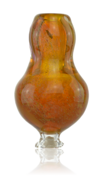 Lethal Glass Sparkle Carb Cap Gold Fume