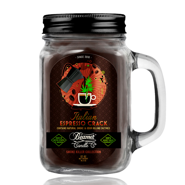 12oz Beamer Candle - Italian Espresso Crack