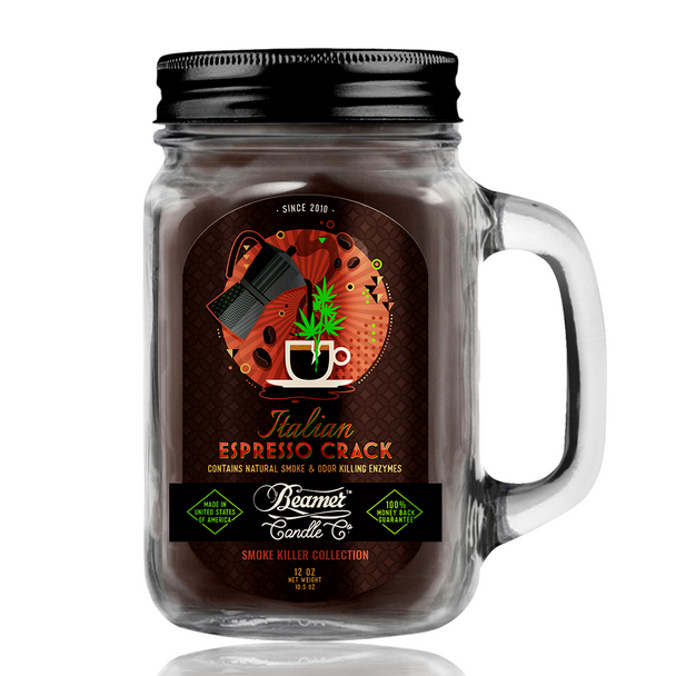 12OZ BEAMER CANDLE - ITALIAN ESPRESSO CRACK