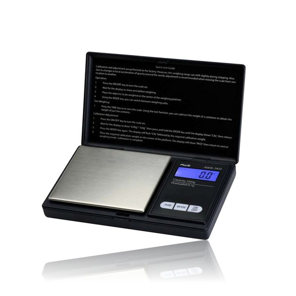 AWS Signature Series Digital Scale 1000G x 0.1G Black