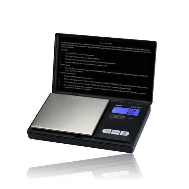 AWS SIGNATURE SERIES DIGITAL SCALE 1000G X 0.1G BLACK