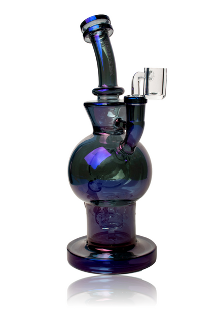 Red Eye Tek 8" Blue Metallic Terminator Finish Volt Rig